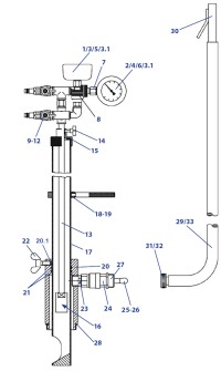 360 102 Ersatzteile Geraet